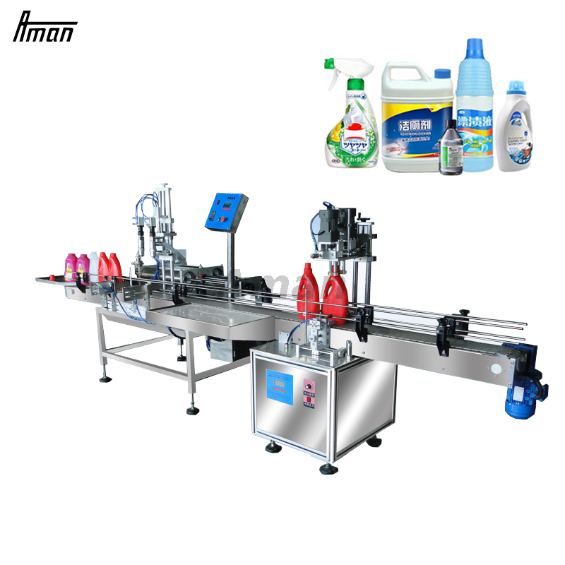 Produktionslinie für Flüssigkeitsabfüll-Verschließmaschine für die Abfüllung