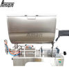 Halbautomatische 100-1000ml pneumatische Pastenfüller Horizontalmischer-Füllmaschine
